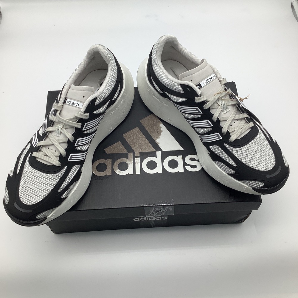 Adidas‎ Adizero Aruku Originals Running Shoes JI3555 Black White M 11 W 12 NWT